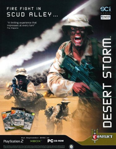 Conflict: Desert Storm (August 2002) (UK)