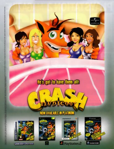 Crash Bandicoot: The Wrath of Cortex (December 2002) (UK)