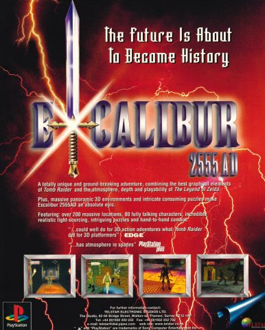 Excalibur 2555 AD (April 1997) (UK)