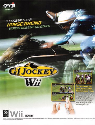 G1 Jockey Wii (September 2007) (UK)