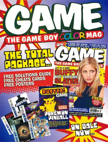 GAME: The Game Boy Color Mag (November 2000) (UK)