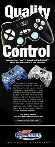 Gamester Dual Force 2 Joypad (July 2001) (UK)