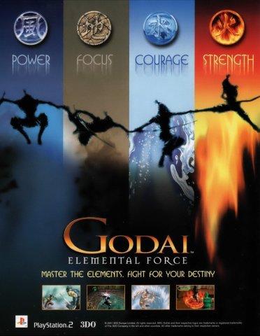 GoDai: Elemental Force (December 2001) (UK)