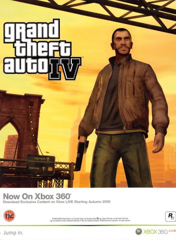 Grand Theft Auto IV (April 2008) (UK)