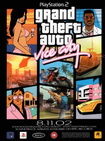 Grand Theft Auto: Vice City (December 2002) (UK)