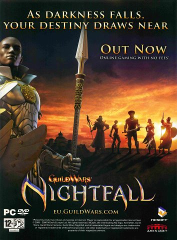 Guild Wars: Nightfall (December 2006) (UK)