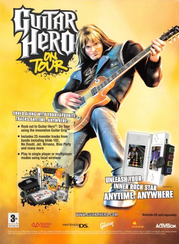 Guitar Hero: On Tour (July 2008) (UK)