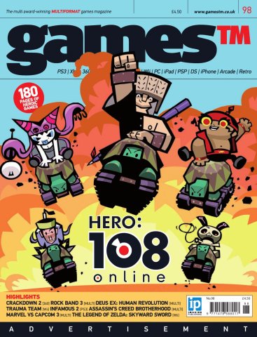 Hero: 108 Online (July 2010) (UK)