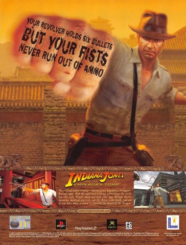 Indiana Jones and the Emperor's Tomb (February 2003) (UK)