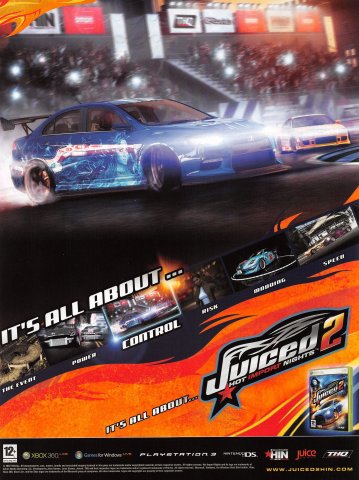 Juiced 2: Hot Import Nights (August 2007) (UK)