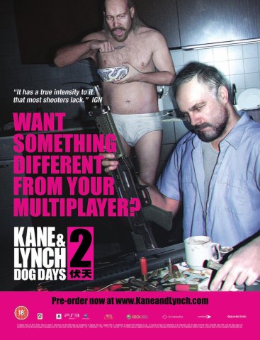 Kane & Lynch 2: Dog Days (July 2010) (UK)