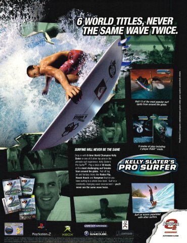 Kelly Slater's Pro Surfer (October 2002) (UK)