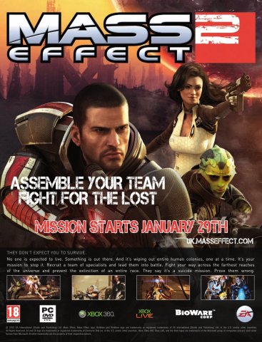 Mass Effect 2 (January 2010) (UK)