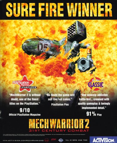 Mechwarrior 2: 31st Century Combat (May 1997) (UK)