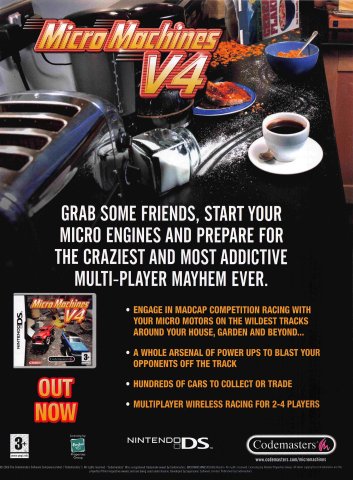 Micro Machines V4 (January 2007) (UK)