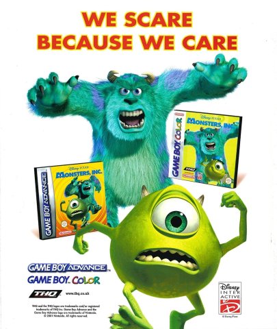 Monsters, Inc. (March 2002) (UK)