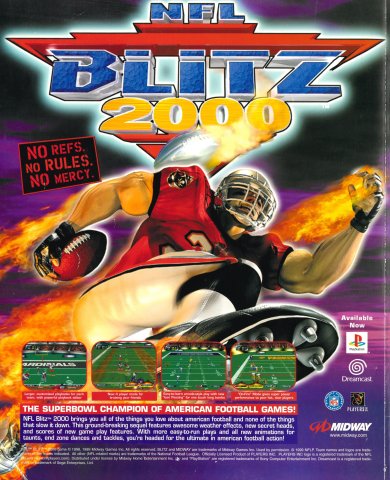 NFL Blitz 2000 (December 1999) (UK)