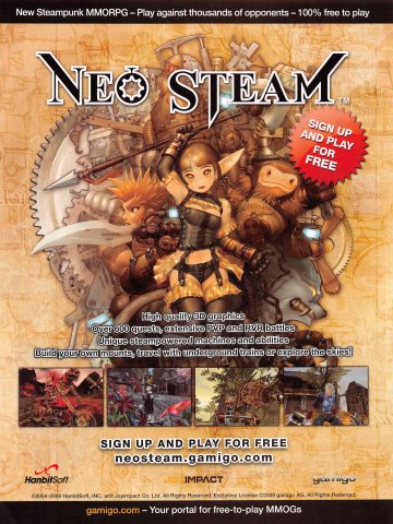 Neo Steam (May 2009) (UK)