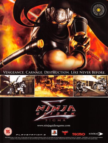 Ninja Gaiden Sigma (June 2007) (UK)