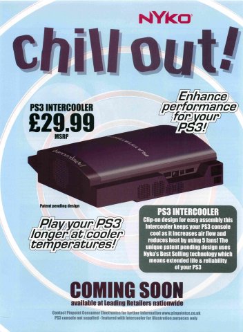 Nyko PS3 Intercooloer (March 2007) (UK)