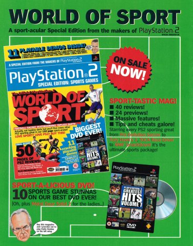 Official Playstation 2 Magazine Special Edition: Sports Games (August 2002) (UK)