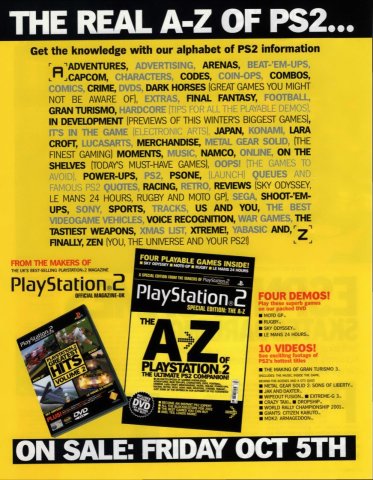 Official Playstation 2 Magazine Special Edition: The A-Z (November 2001) (UK)