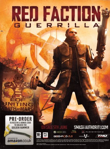 Red Faction: Guerrilla (May 2009) (UK)