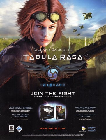 Richard Garriott's Tabula Rasa (October 2007) (UK)