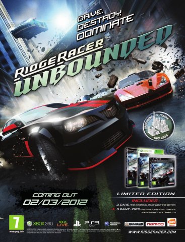 Ridge Racer Unbounded (January 2012) (UK)