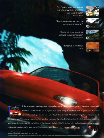 Roadsters (April 2000) (UK)