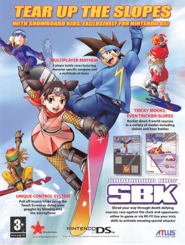 SBK: Snowboard Kids (March 2006) (UK)