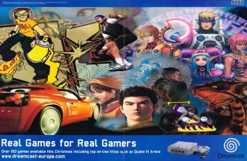 Sega Dreamcast - Real Games for Real Gamers (January 2001) (UK)