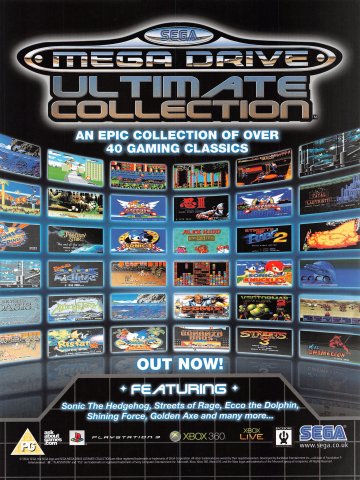 Sega Mega Drive Ultimate Collection (February 2009) (UK)