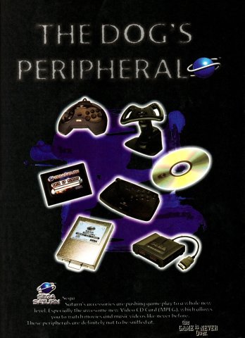 Sega Saturn Peripherals (November 1995) (UK)