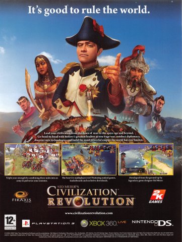 Sid Meier's Civilization Revolution (May 2008) (UK)