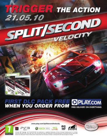 Split/Second Velocity (May 2010) (UK)