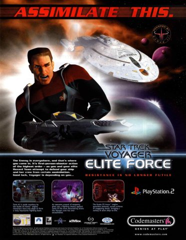 Star Trek: Voyager – Elite Force (June 2002) (UK)