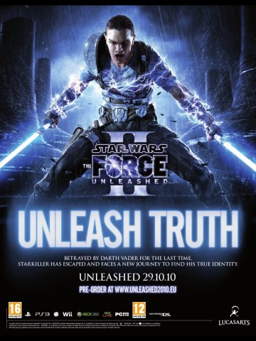 Star Wars: The Force Unleashed II (October 2010) (UK)