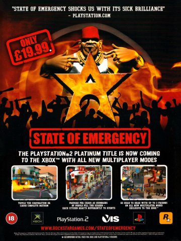 State of Emergency (March 2003) (UK)