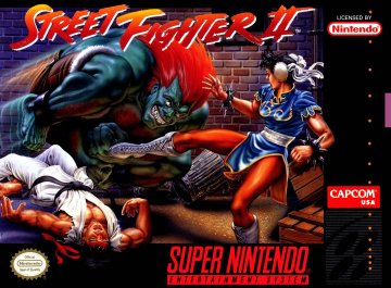 Street Fighter 2 boxart (NTSC-USA)