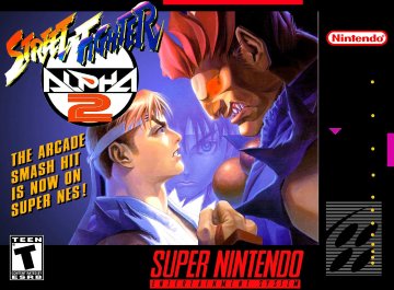 Street Fighter ALPHA 2 boxart (NTSC-USA)