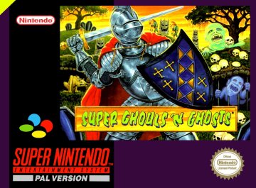 Super Ghouls N Ghosts boxart (PAL) (UK)