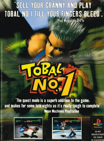 Tobal No. 1 (March 1997) (UK)