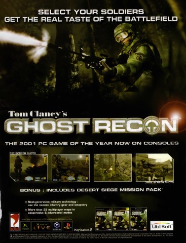 Tom Clancy's Ghost Recon (December 2002) (UK)