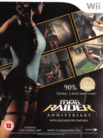 Tomb Raider: Anniversary (December 2007) (UK)