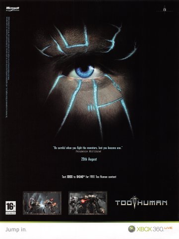 Too Human (September 2008) (UK)