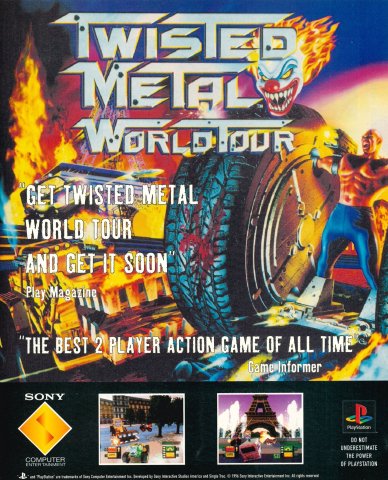 Twisted Metal: World Tour (April 1997) (UK)