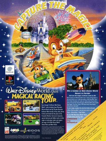 Walt Disney World Quest: Magical Racing Tour (August 2000) (UK)