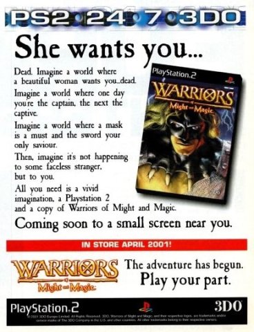 Warriors of Might and Magic (May 2001) (UK)