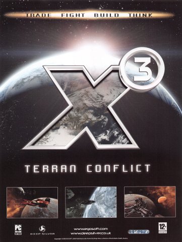 X3: Terran Conflict (October 2008) (UK)